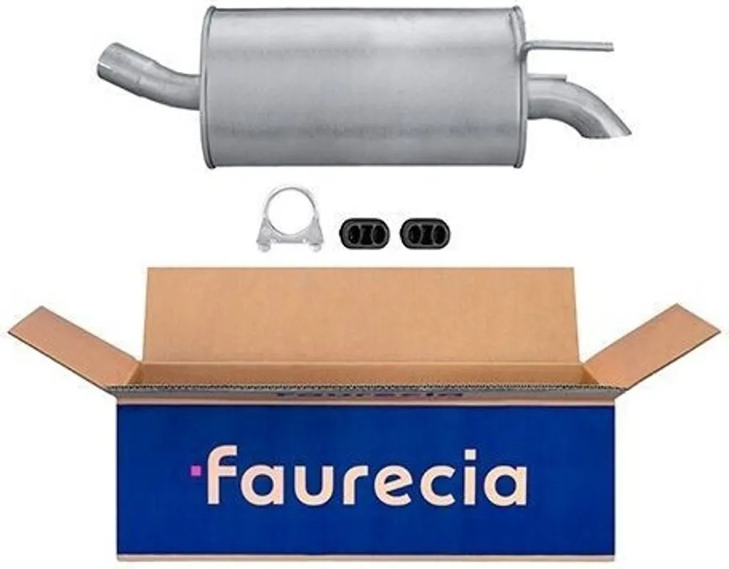 Pot d'échappement arrière pour Opel Zafira B - Silencieux HELLA 13195995