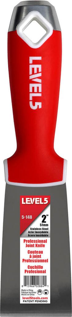 LEVEL5 Profi Spachtel Edelstahl 2"/50,8mm Softgriff Produktbild 