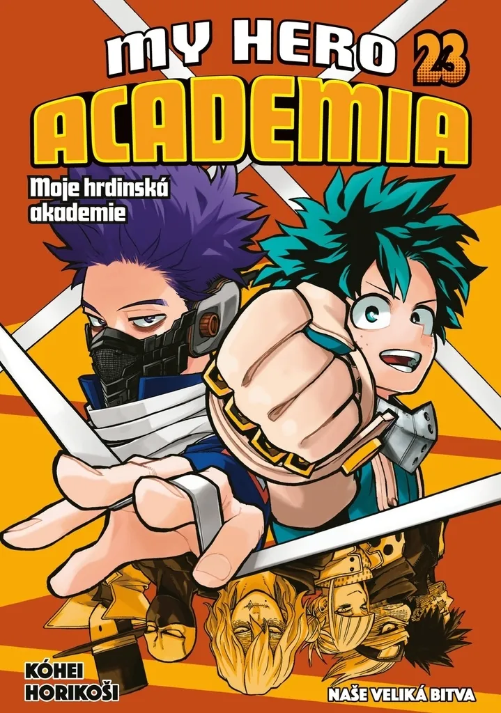 My Hero Academia 23 CREW - Manga Combat Intense et Grande Bataille