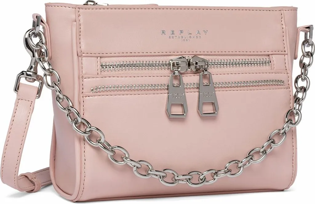 Borsa REPLAY Tracolla LT Pink Rosa Salmone | Handbag Donna Glamour