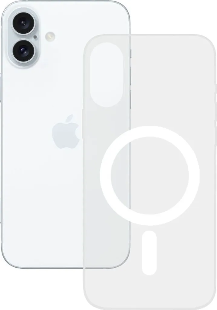 KSIX Cover iPhone 16 Plus Trasparente MagSafe - Look Perfetto!