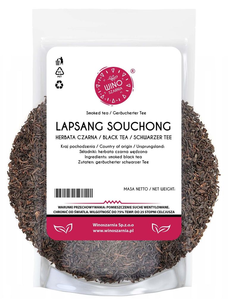 Thé noir fumé Lapsang Souchong - 100 g Image du produit 