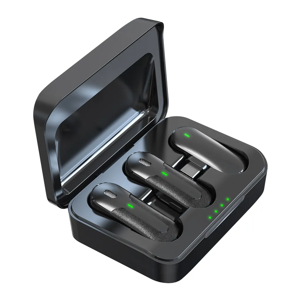 Microfono Lavalier Wireless Professionale Clip per TikTok e Live Stream - 5