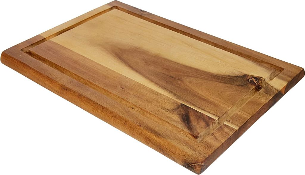 Kesper 28180 Schneidbrett, Akazie, braun, 32 x 21 x 1.5 cm Produktbild 