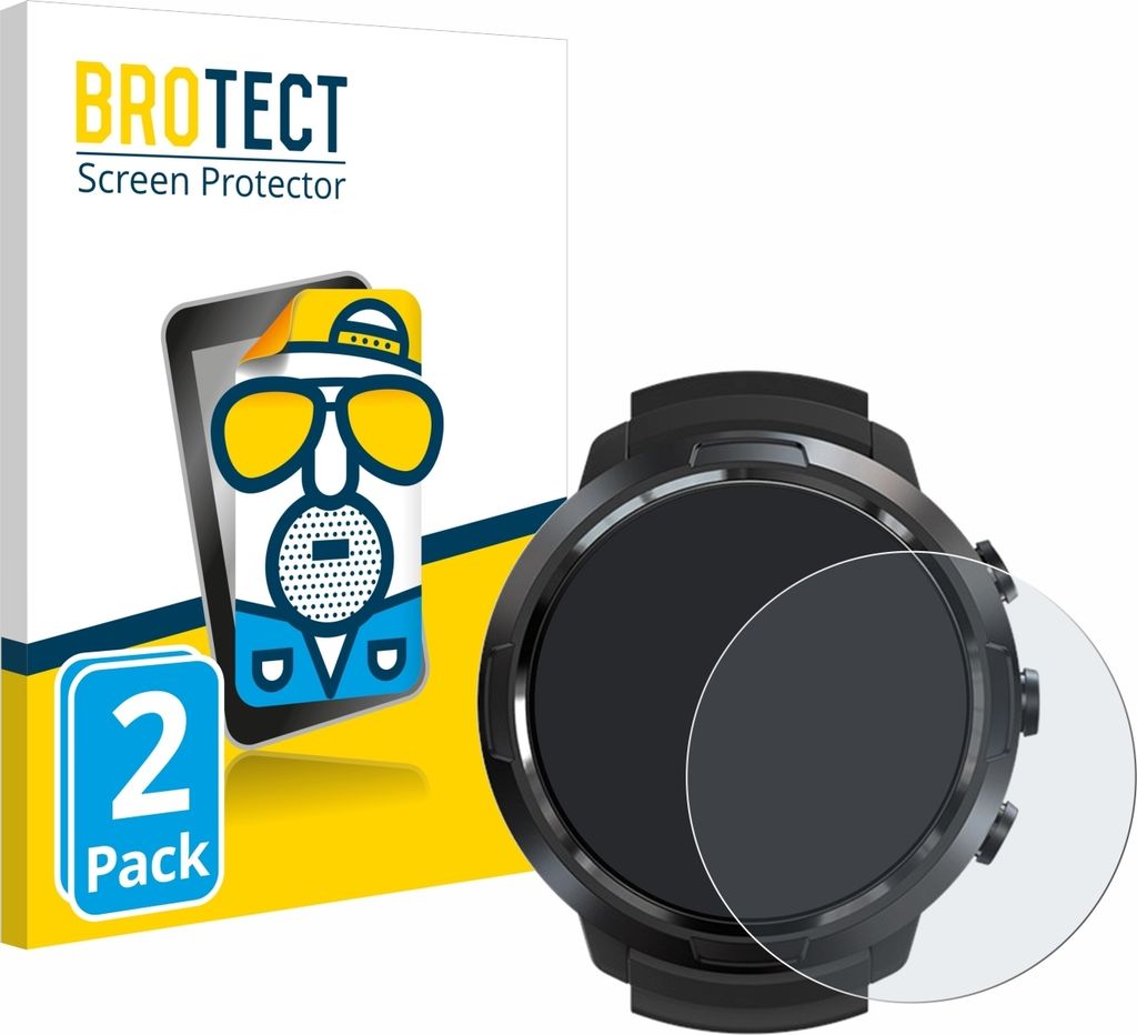 2x BROTECT Schutzfolie für Suunto D5 Displayschutz Produktbild 