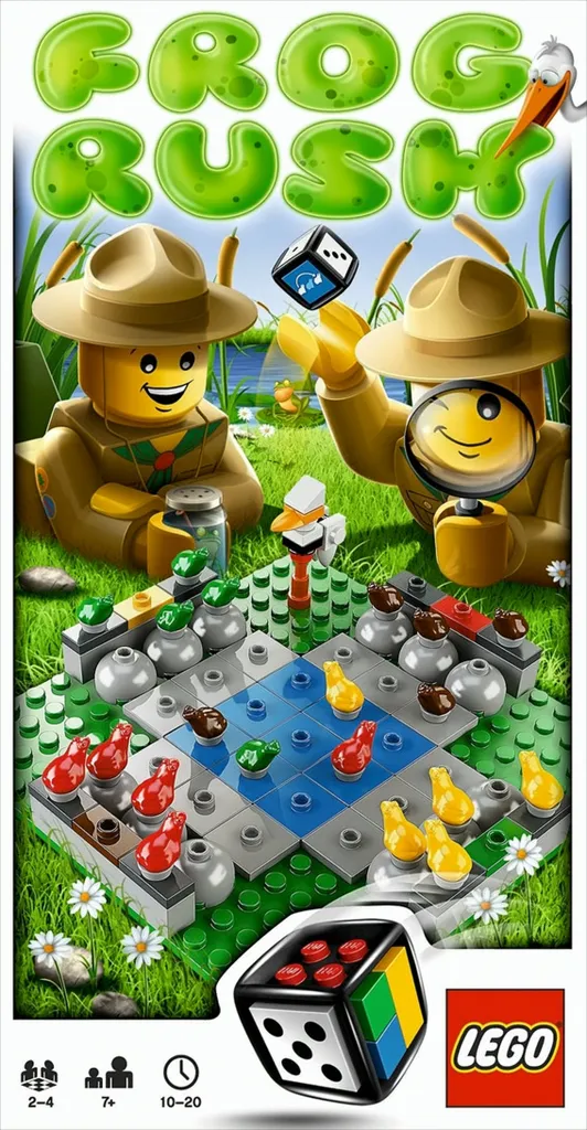 Occuper les Enfants avec LEGO Crossing Frogs 3854 - Jeu Calme et Stratégique