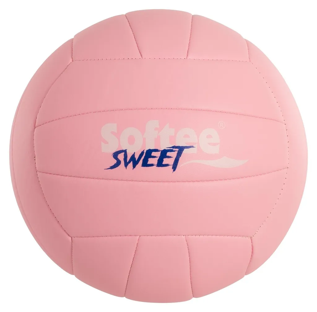 Ballon de Volley Doux Softee Sweet Rose - Texture Soft Touch Premium