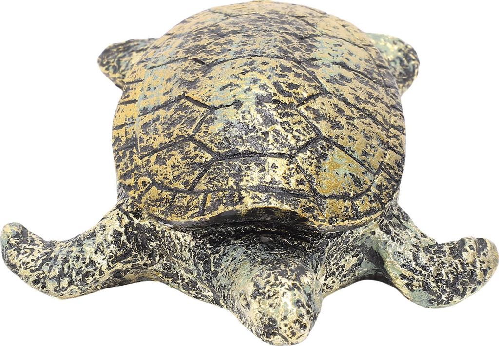 Ersatz-Schlüsselversteck für den Außenbereich, Schildkrötenform, Gartendekoration, sicherer Halter für den Außenbereich, aus Kunstharz