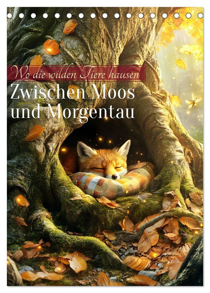 Zwischen Moos und Morgentau (Tischkalender 2027 DIN A5 hoch), CALVENDO Monatskalender