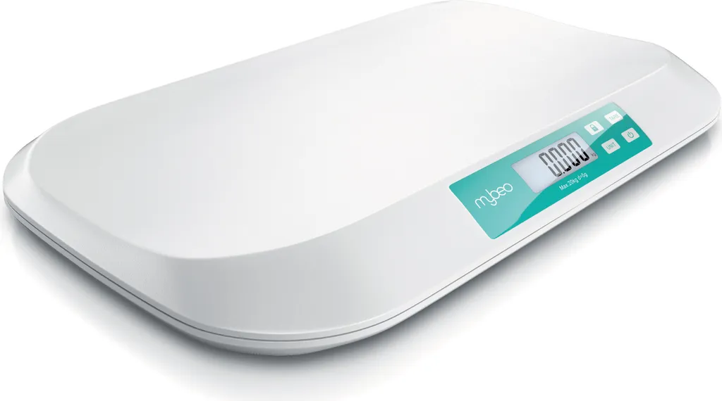 Pèse-bébé MyBeo avec écran rétroéclairé, mesure précise de 50g à 20kg
