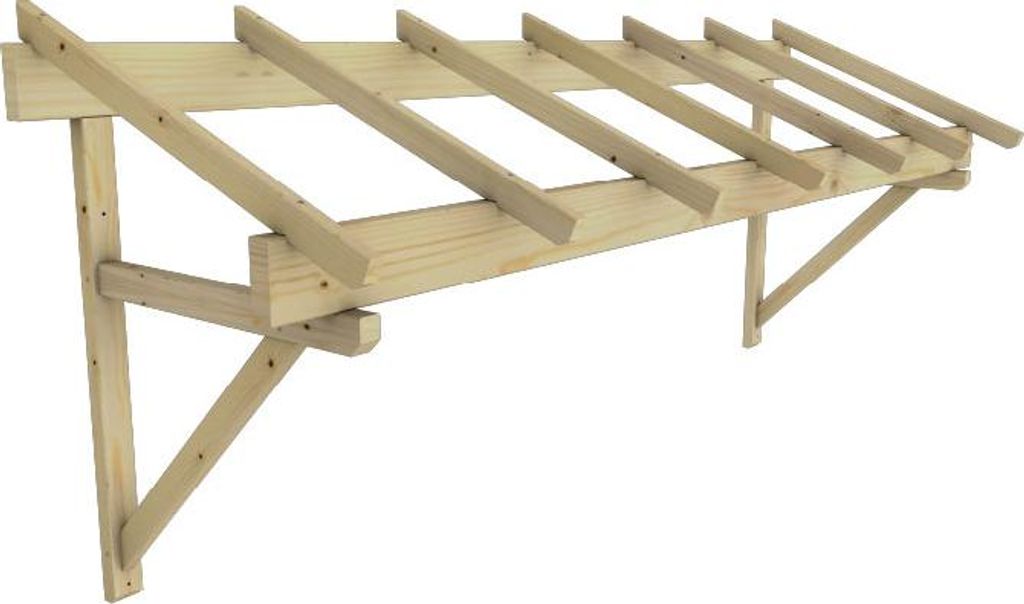 Vordach für Garagentor oder Fenstertür 310 cm Produktbild 