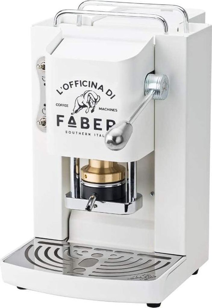 Faber 8059513691016 Faber Pro Deluxe ESE Pad Espressomaschine Weiß