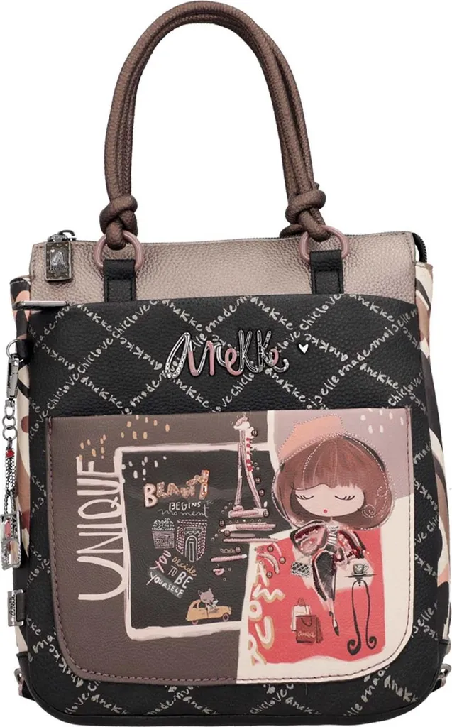 Sac à main convertible en sac à dos Anekke Mademoiselle original
