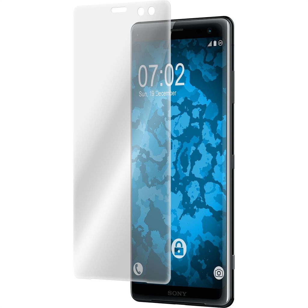 4er-Pack PhoneNatic Displayschutzfolien klar Flexible Folien kompatibel mit Sony Xperia XZ3