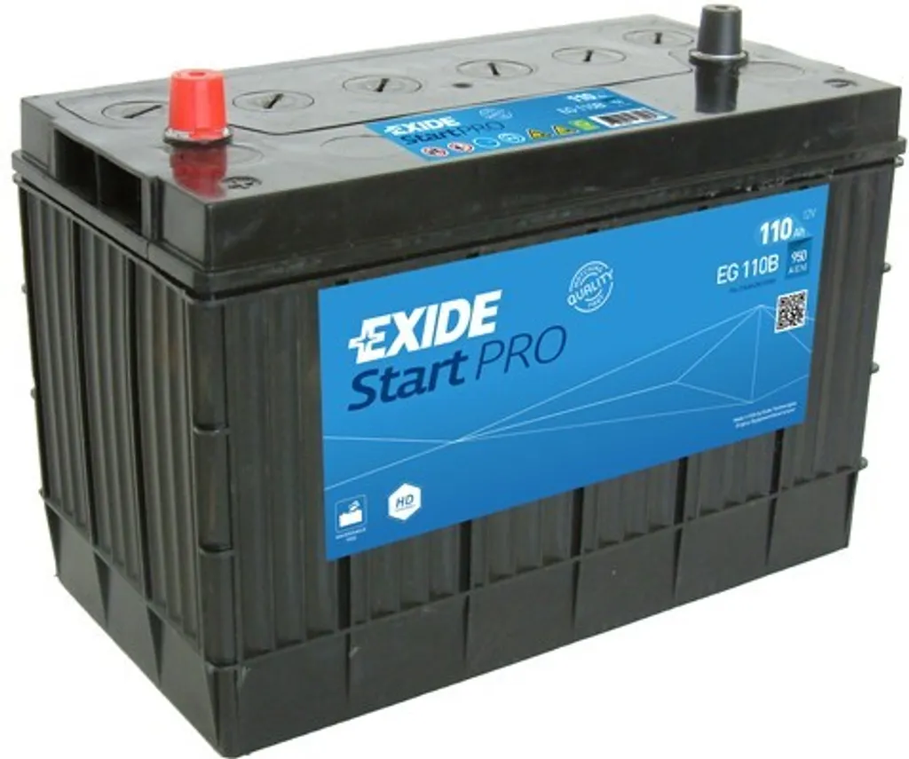 Batterie Haute Capacité EXIDE EG110B 110Ah 12V StartPRO Robuste