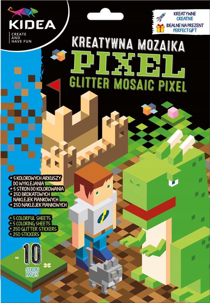 Kreatives Mosaikspiel Pixels Kidea