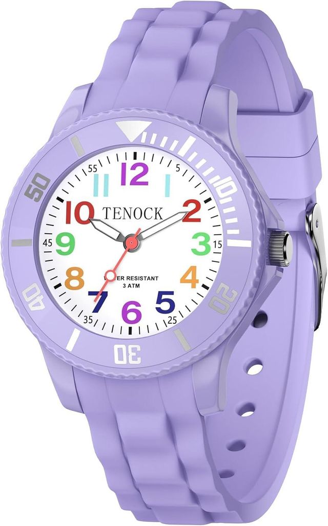 Watch Kinderuhr Mädchen Junge 30M/3ATM wasserdichte Analog Armbanduhr für Alter 3-10 Geschenke für die Schulanfangssaison Weihnachten Geburtstage