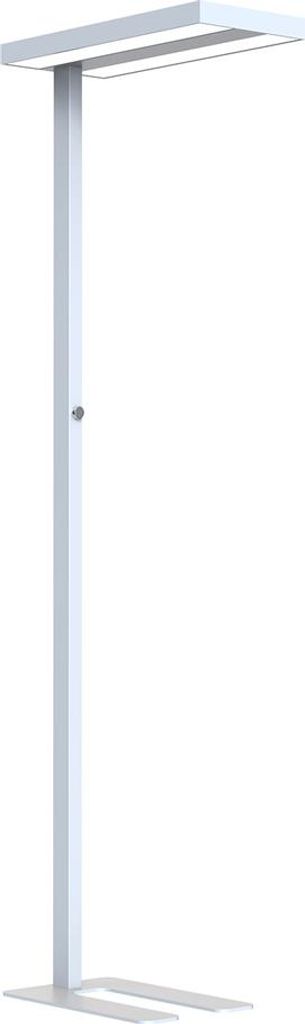 LED Stehleuchte Lara Silber Up & Down 2 x 40W 8800lm Produktbild 