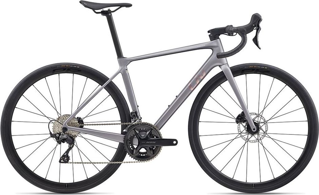 Liv Langma Advanced 2 Pro Compact 105 2026 Rennrad Grau S Grau S