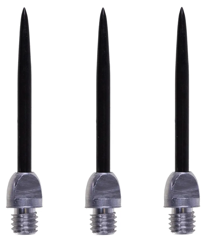 Pointes de fléchettes en métal Karella Alu 2BA lot de 100 sets en vrac