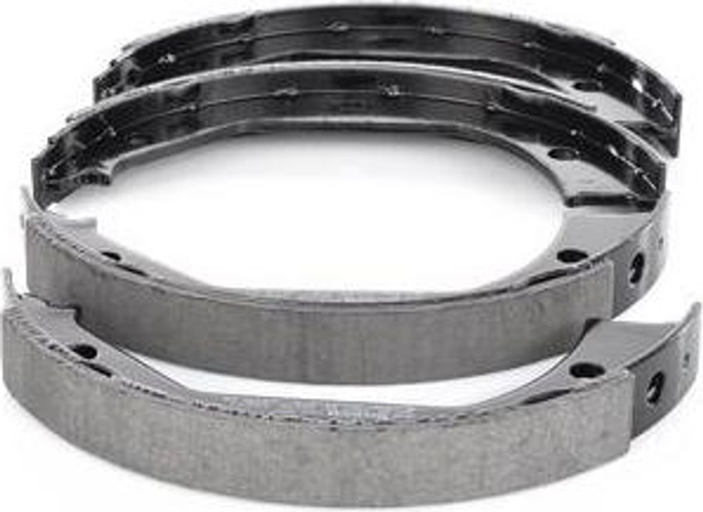 BOSCH 0 986 487 607 Bremsbackensatz, Feststellbremse OE 34411163988 kompatibel mit 1er E81, 1er E87, 1er E88, 1er E82, 2er F22, 3er E46, 3er E90, 3...