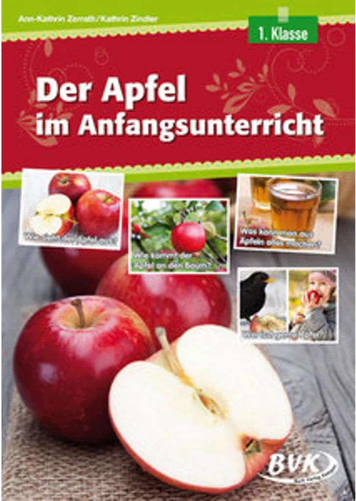 Dossier Der Apfel im Anfangsunterricht : Fiches de Cours Allemand Cycle 2