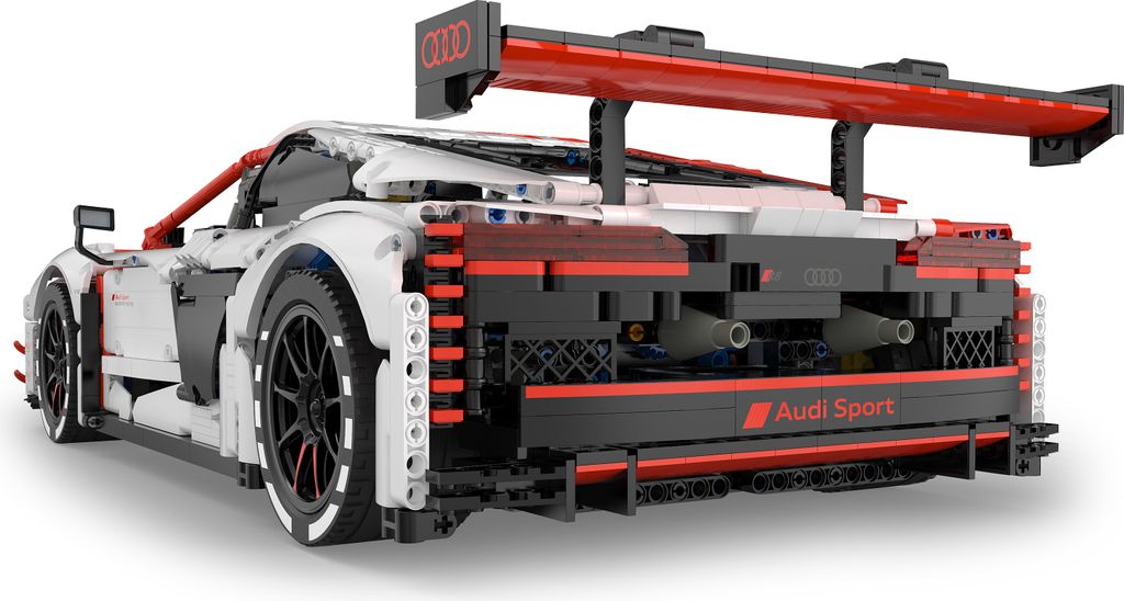 Audi R8 LMS GT3 1:8 weiß Bricks Produktbild 9