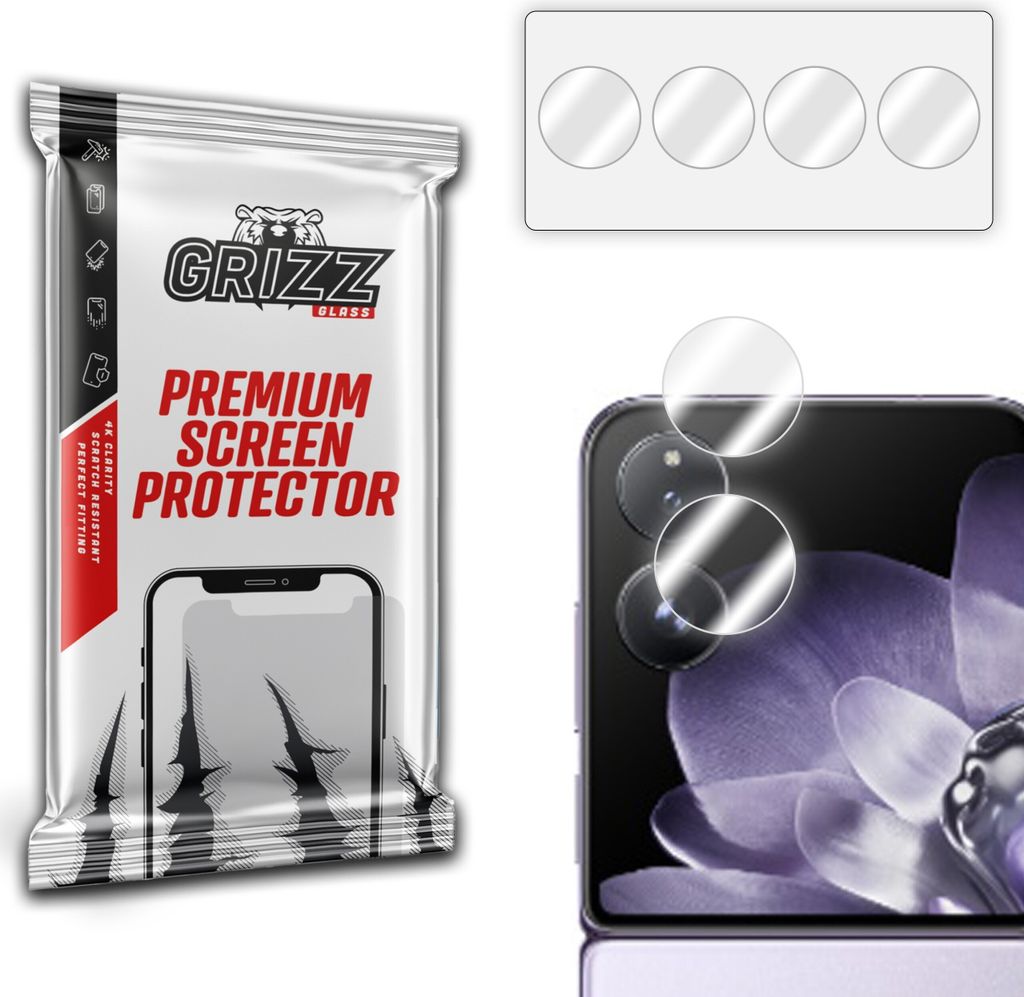 Glas für die Kamera GrizzGlass HybridGlass Kamera für Xiaomi Mix Flip