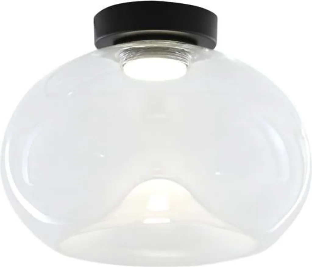 Plafonnier LED puissant 19W Brena fini l'éclairage trop agressif chez soi