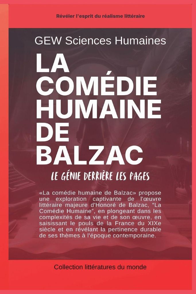 La comédie humaine de Balzac
