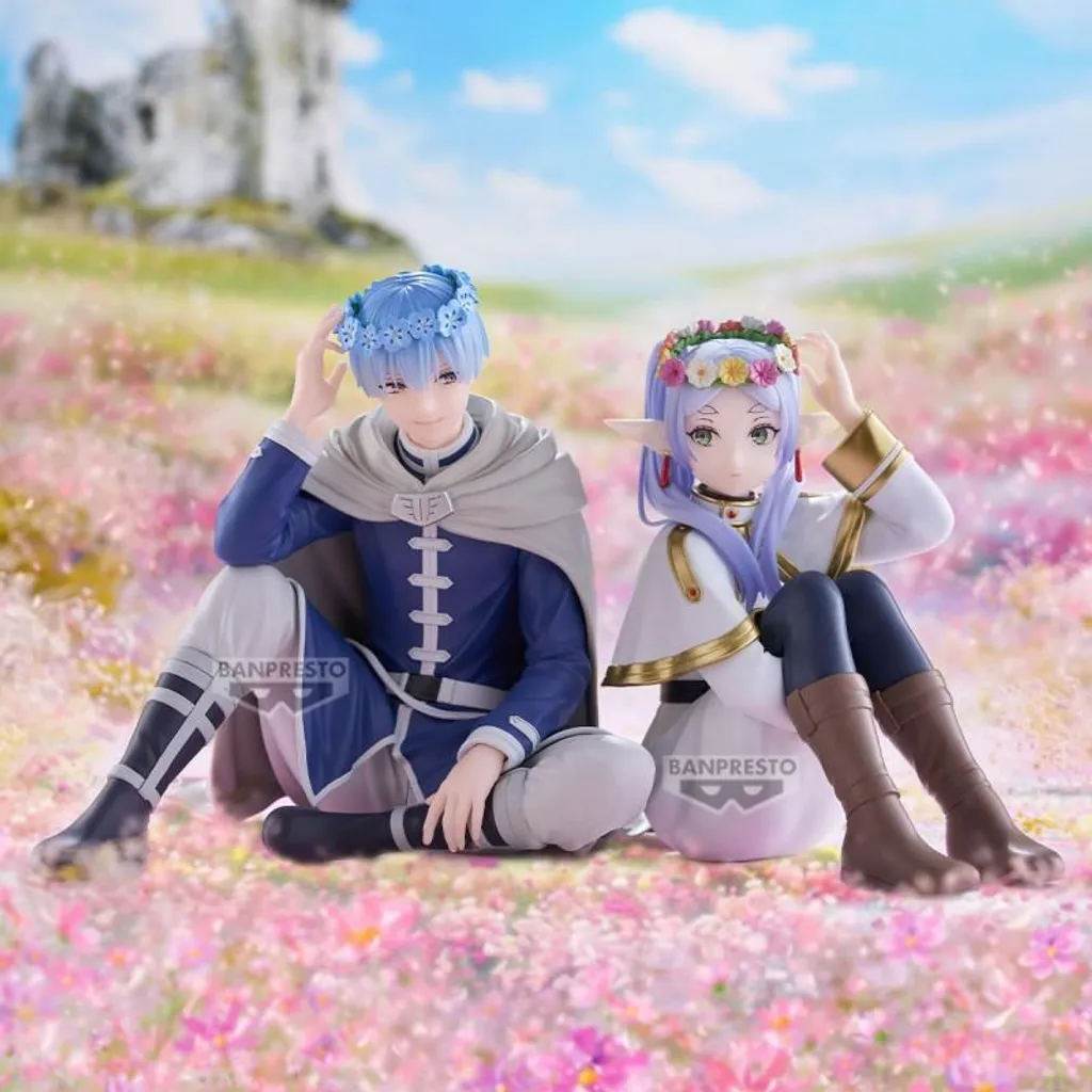 Figurine Frieren Dans Sa Boîte Rouge – 10 Cm, En PVC, Déco De Bureau Ou Cadeau Pour Les Fans D'anime !