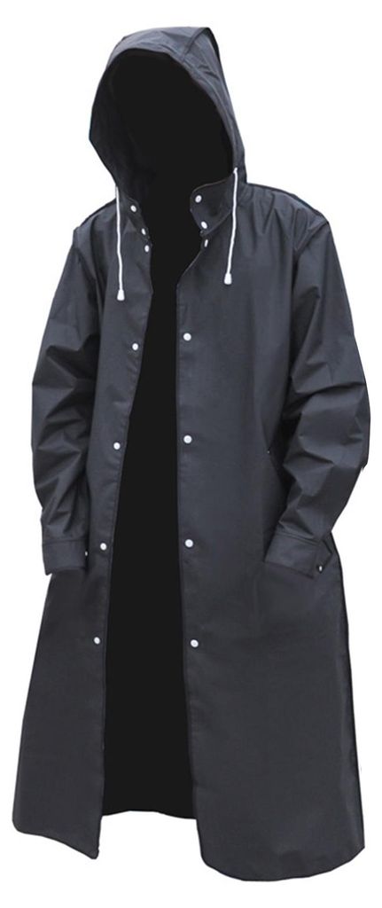 Unisex-Regenmantel für Erwachsene, wasserdicht, mit Kapuze, leicht zu reinigen, für Outdoor-Aktivitäten