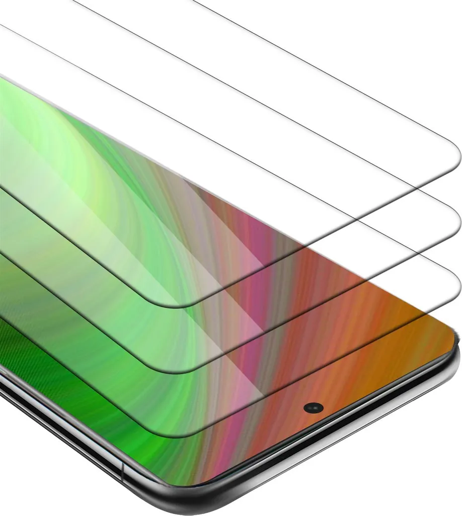 Offerta 3x Pellicola Samsung Galaxy S21 Vetro Temperato Cadorabo 9H