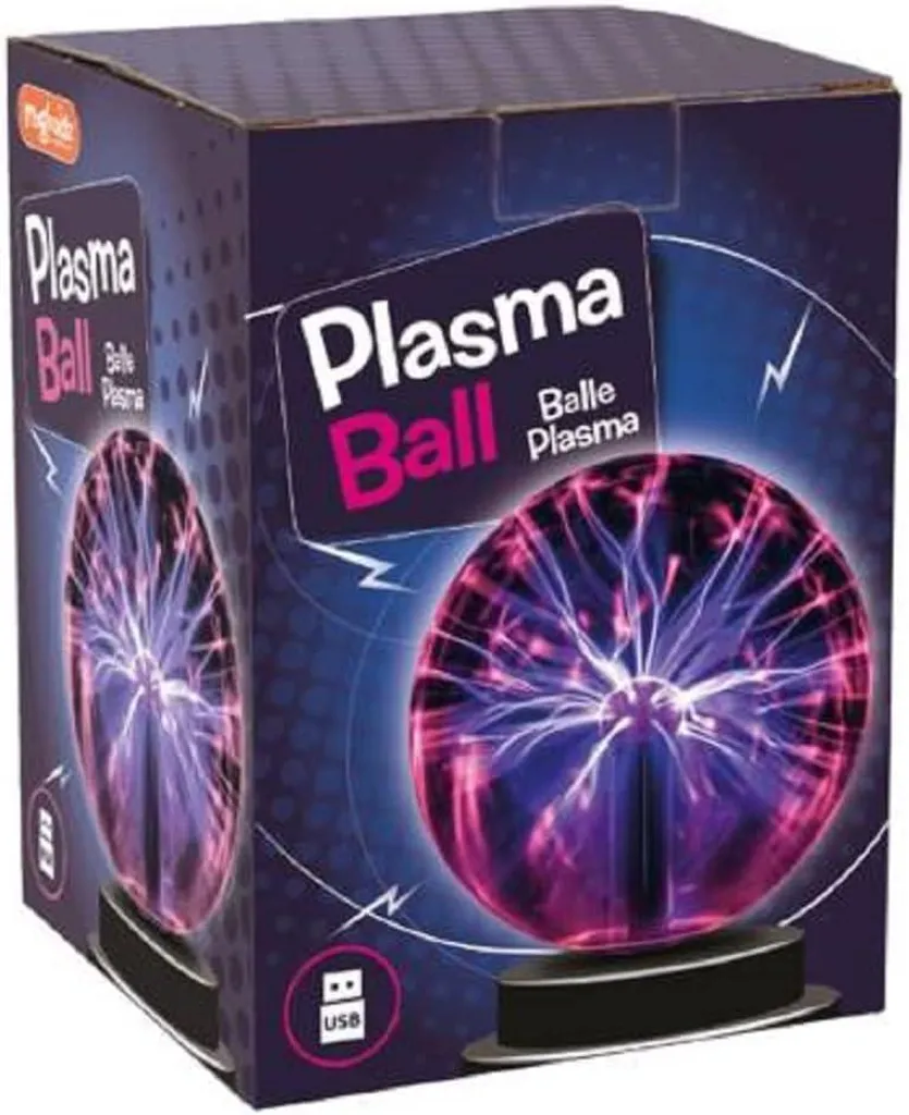 Jouet scientifique globe terrestre plasma - Lampe tactile interactive