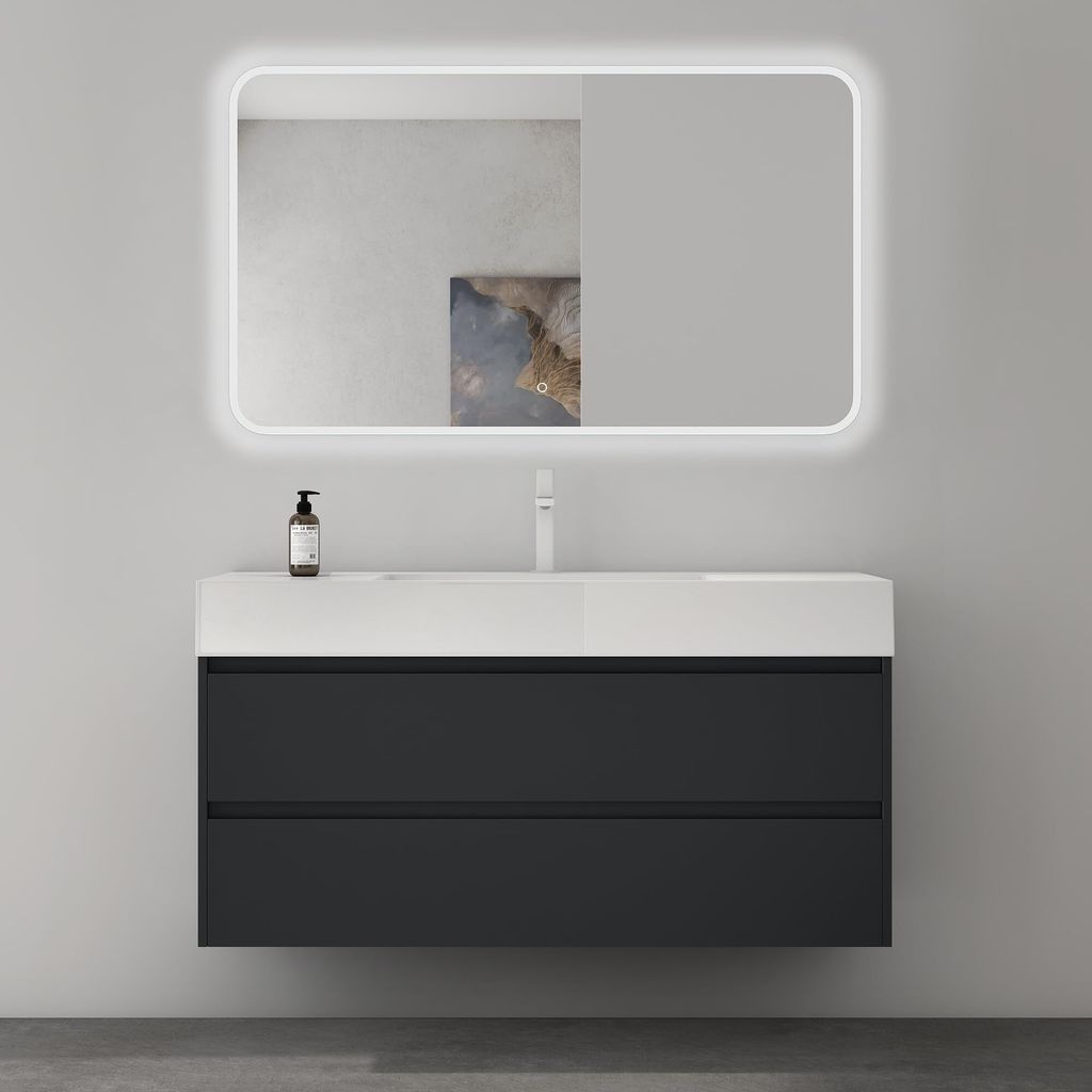 Mai & Mai Badmöbel-Set Waschbeckenunterschrank 120x48x63cm Produktbild 
