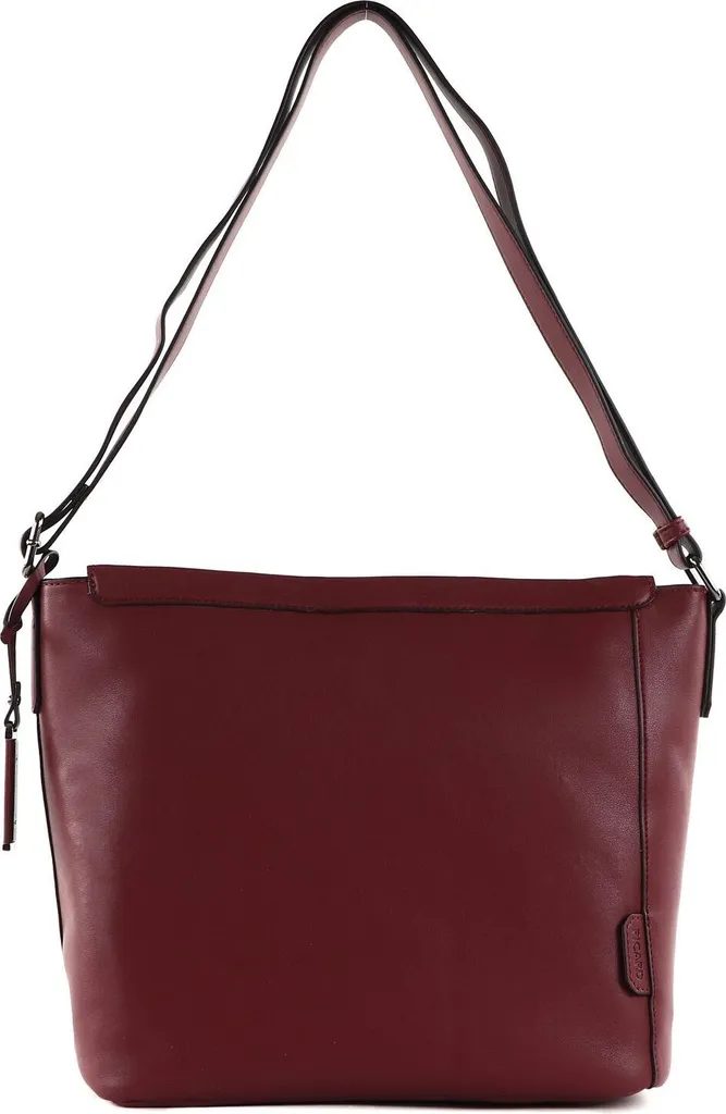Sac cuir bordeaux Yours Shopper Picard : spacieux, léger et sécurisé
