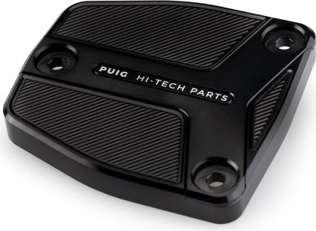 PUIG 21386N Vorderer Bremsflüssigkeitsbehälterdeckel passend fuer HARLEY DAVIDSON SPORTSTER S RH1250S Schwarz