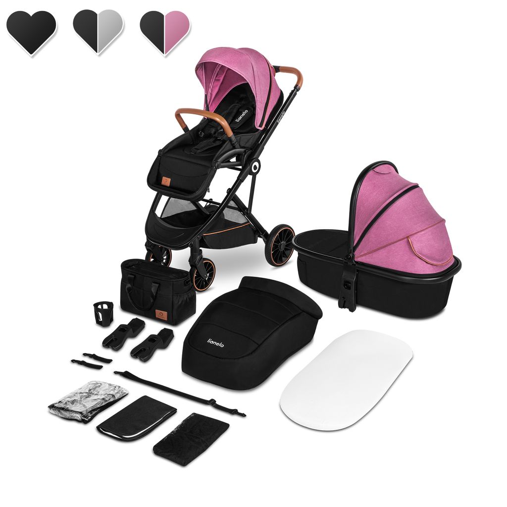 Lionelo Riya Kinderwagen 2 in 1 Kombikinderwagen baby Buggy Produktbild 