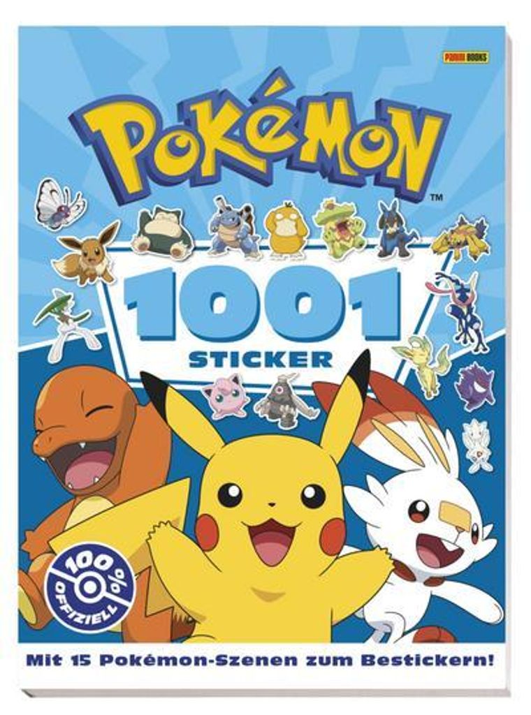 Pokémon: 1001 Sticker Produktbild 