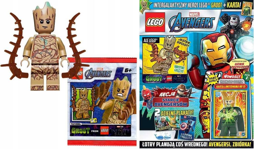 Magazin Nr. 04.2023 LEGO Avengers GROOT - 242319