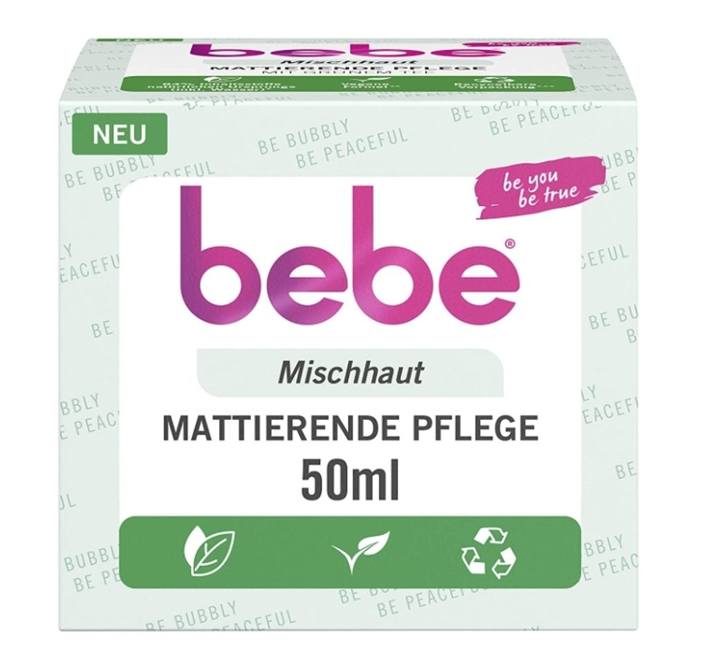 Bebe mattierende Pflege, 50 ml Creme