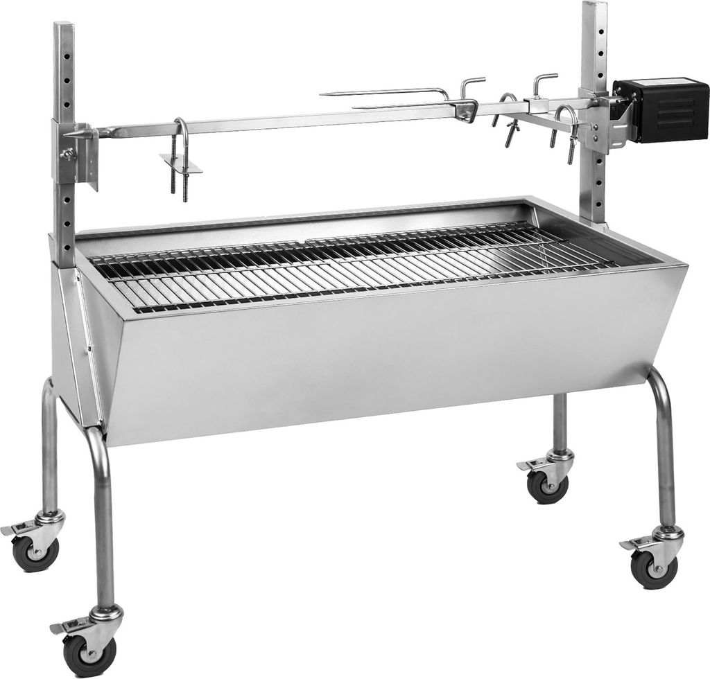 OneConcept 2-in-1 Rotisserie Grill mit Motor, Grill mit Produktbild 