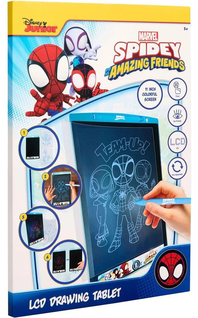 Ardoise Magique LCD Spidey : Tablette d'Écriture Numérique pour Enfant