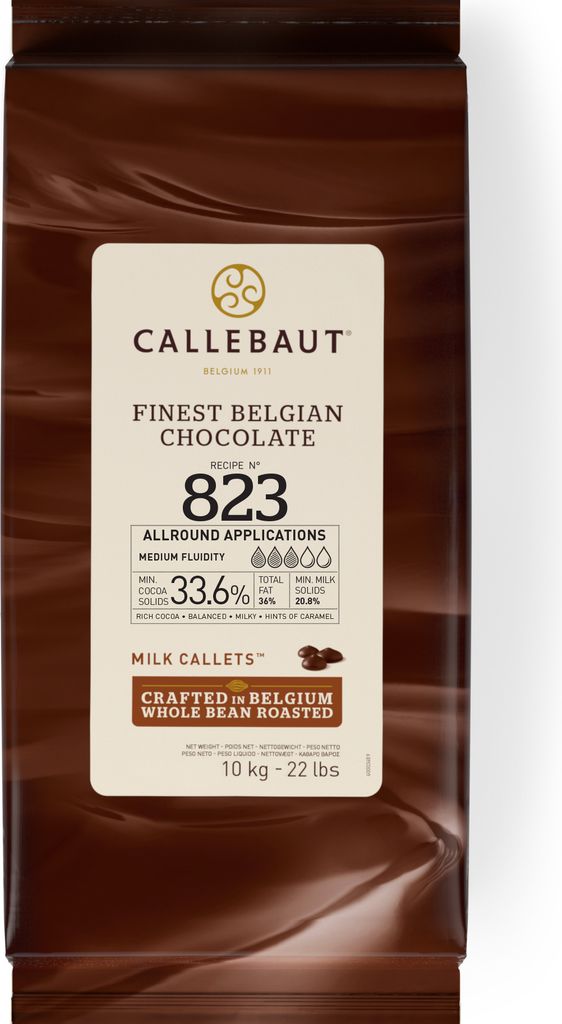 Callebaut Vollmilch Schokolade Receipe No. 823 Produktbild 