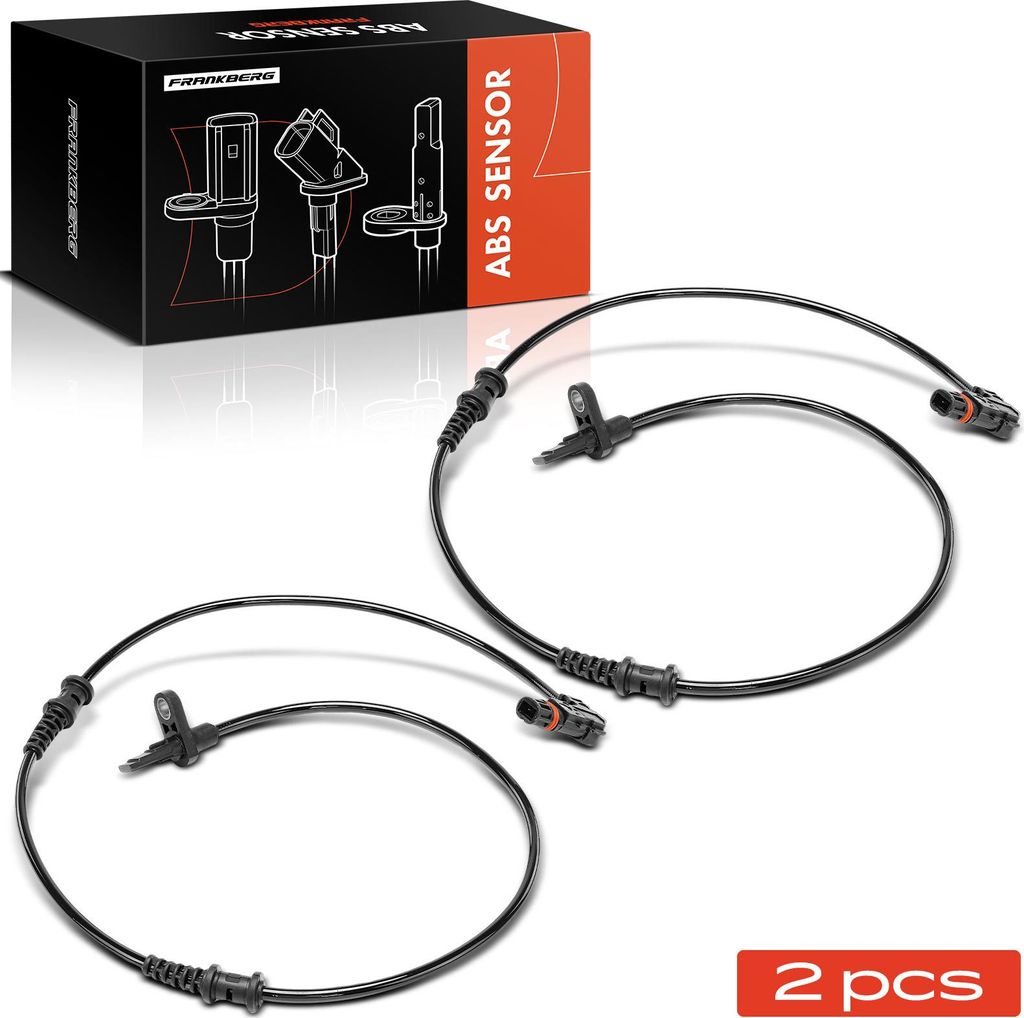 Frankberg 2x ABS Sensor Vorderachse beidseitig für Mercedes-Benz C218 X218 W212 S212 2.1L 3.0L 3.5L 4.7L 5.5L 2009-2017
