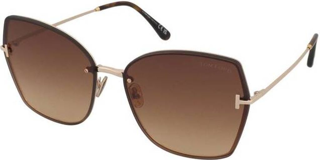 Okulary przeciwsłoneczne Tom Ford Nickie-02 FT1107 28F Zdjęcie produktu 