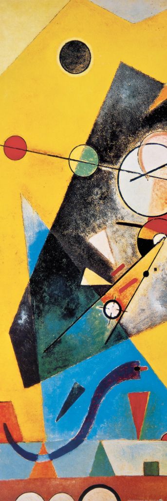 Wassily Kandinsky Kunstdruck Bild - Stille Harmonie, 1924 (158 x 53 cm)