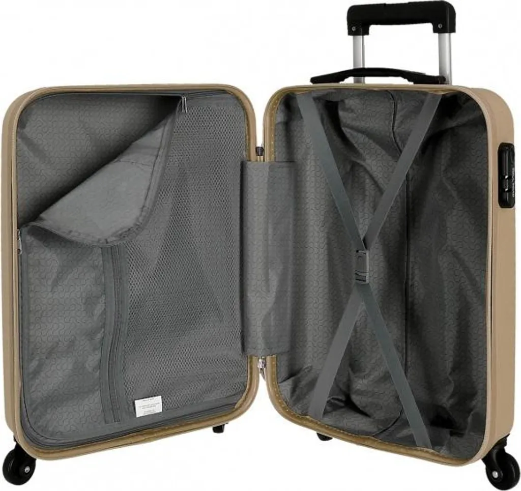 Valise Incassable Roll Road Flex Champagne Set de Voyage Robuste - 10