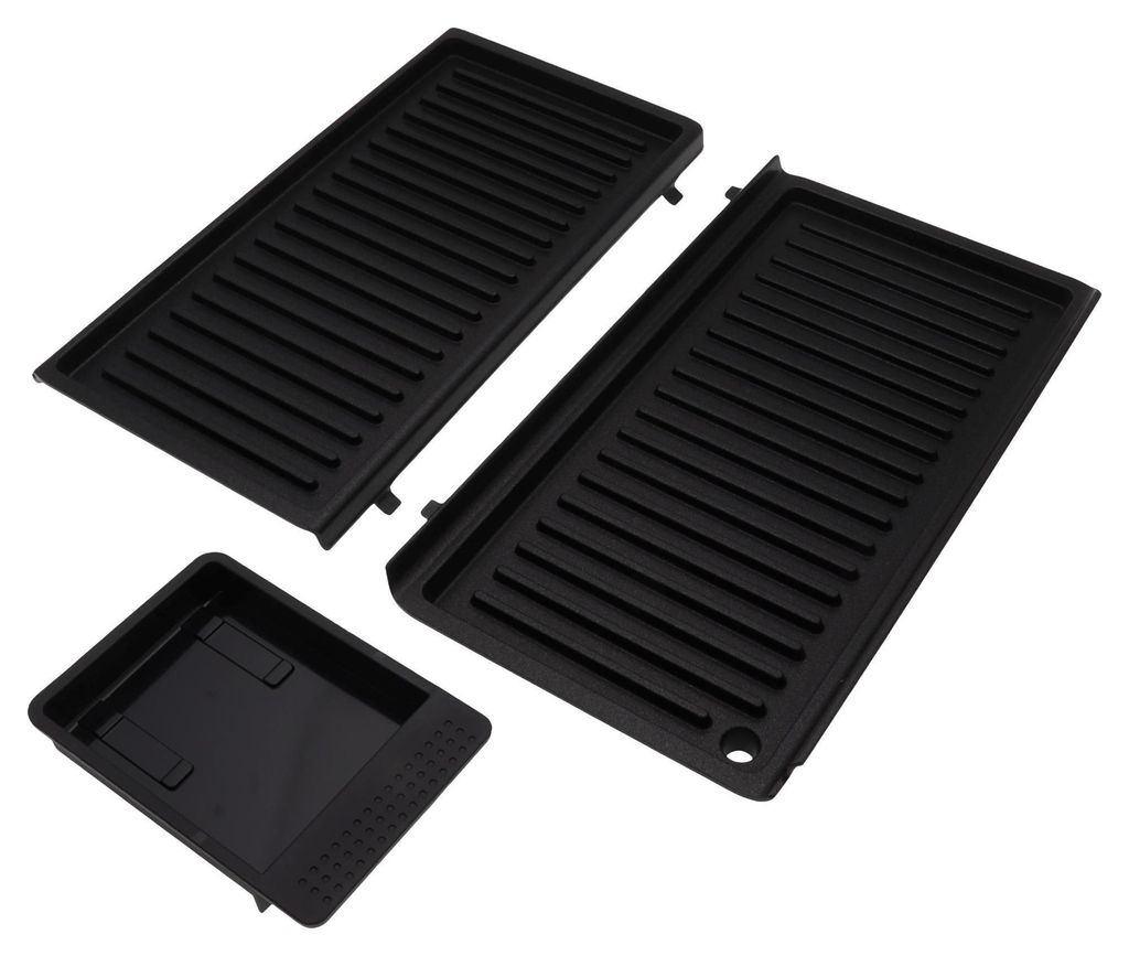 Plaques de cuisson striées pour le SnackMaker 5 de Braun : Image du produit 