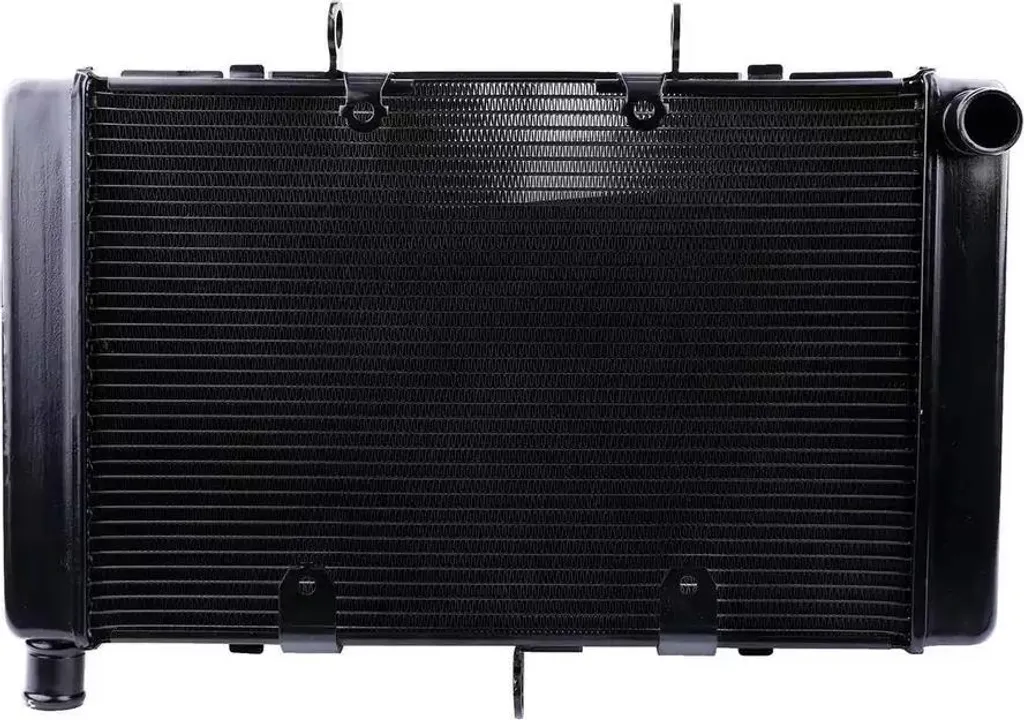 Refroidisseur d'eau moto Honda CB 1000 R 2011 à 2016 en aluminium noir
